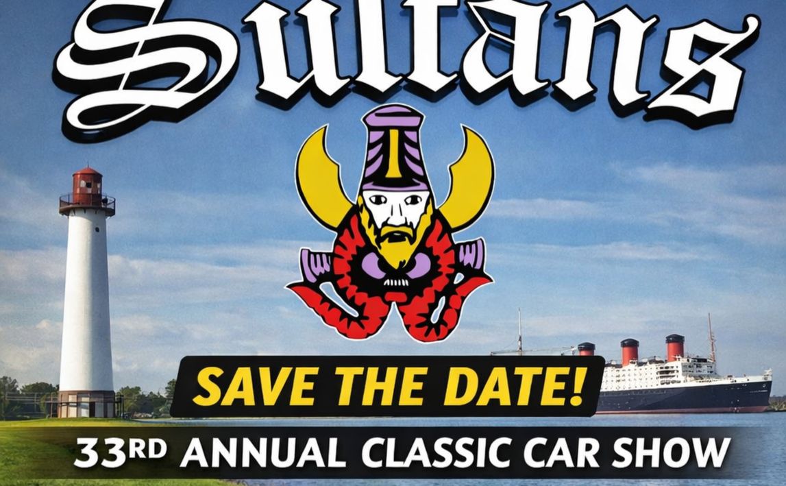 Sultans Annual Classic Car Show partial flyer August 2026